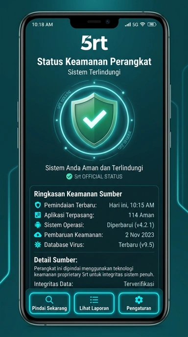 Tampilan kanal resmi 5rt
