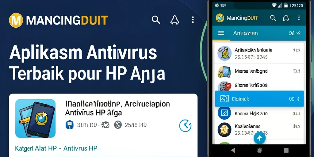 Antarmuka MANCINGDUIT yang sederhana dan mudah digunakan.